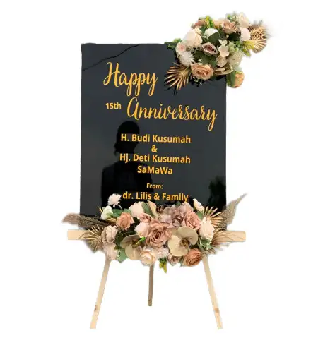 Papan Bunga Akrilik Sambek